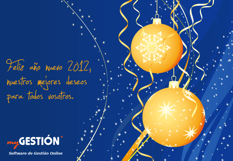 Feliz año nuevo 2012
