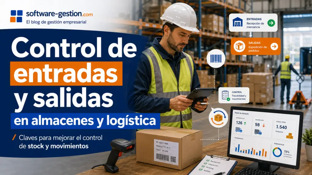 ¿Cómo controlar las entradas y salidas de almacén? Cómo controlar el flujo de entradas y salidas del inventario